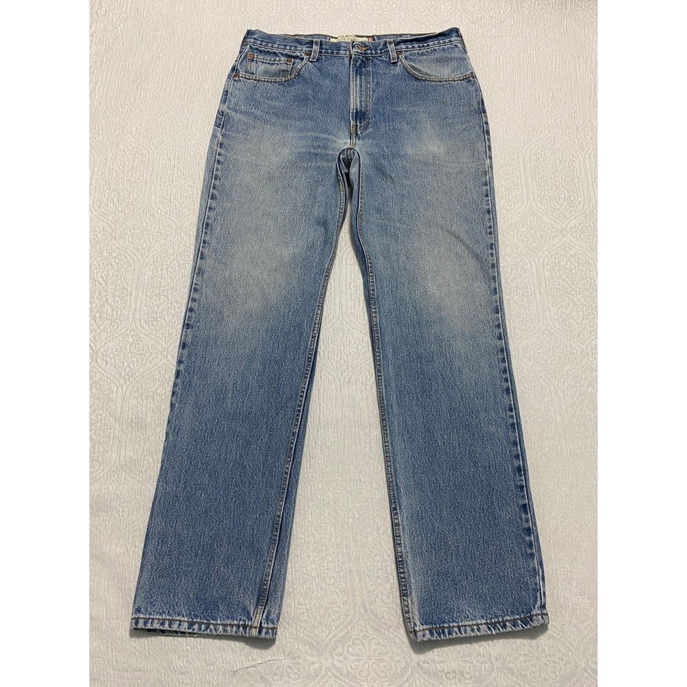 Vintage Levi's 516 Slim Fit Coupe‎ Etroite Men's Jeans Size 38x34 Blue Faded